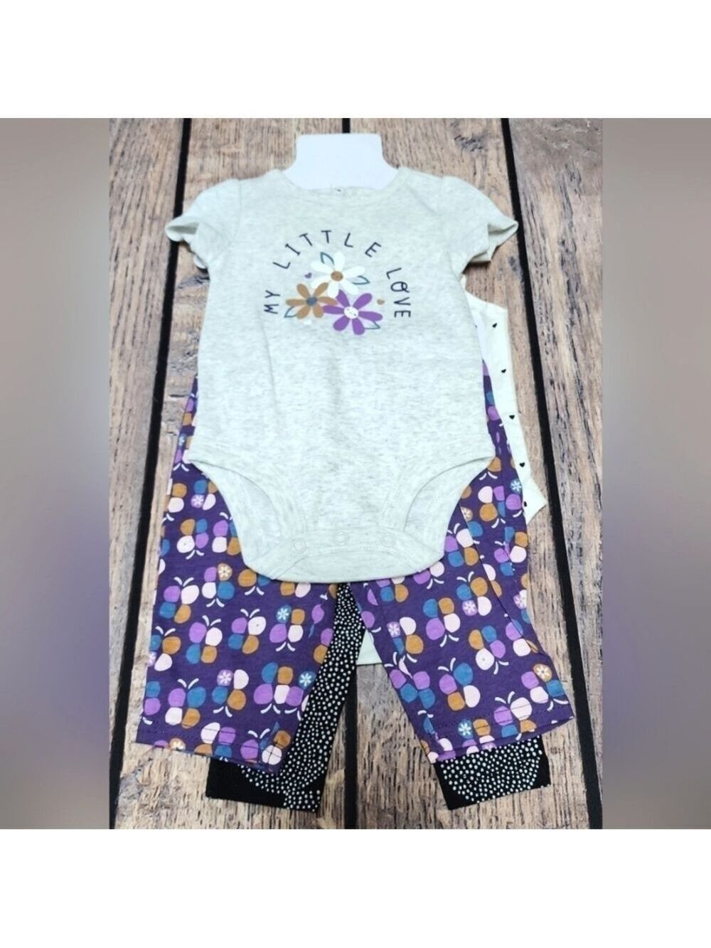 Carter's 4 Piece My Little Love Baby Girl Set Size 0-3 Months - New With Tags